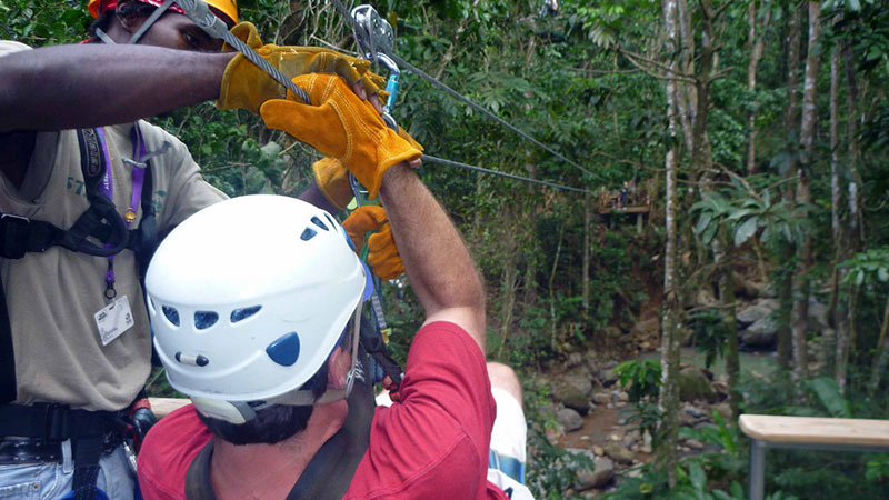 St. Lucia Zip Line Guides