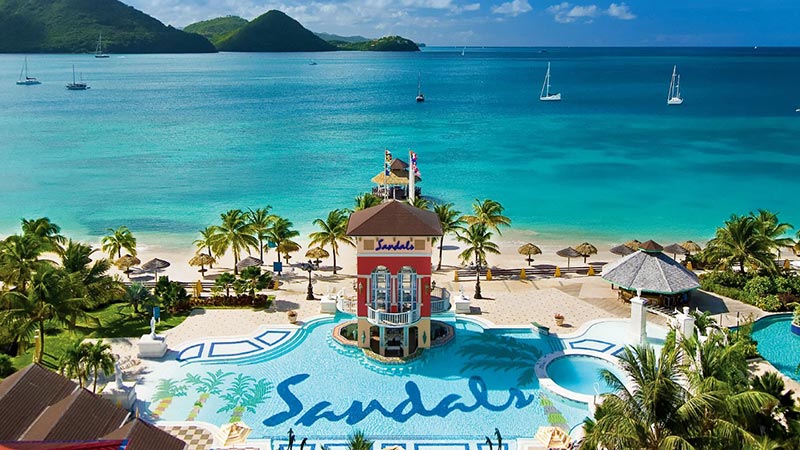 Transfer from St. Lucia Airport to Sandals Grande