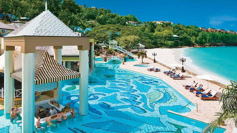 Transfer from St. Lucia Airport to Sandals Regency La Toc