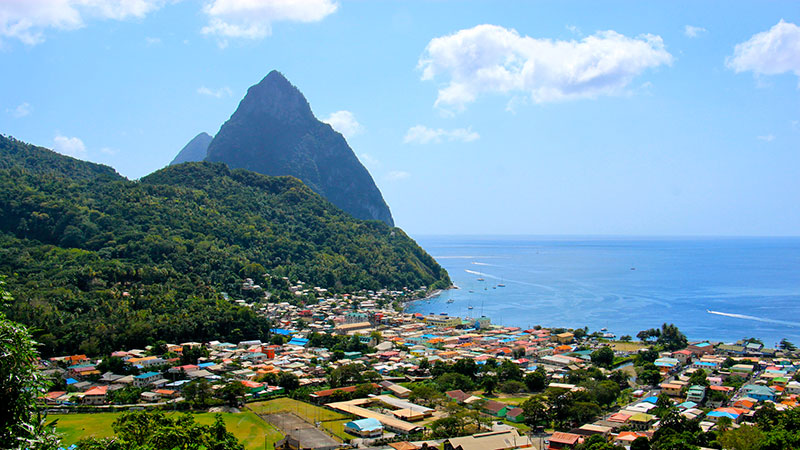 St. Lucia Piton View